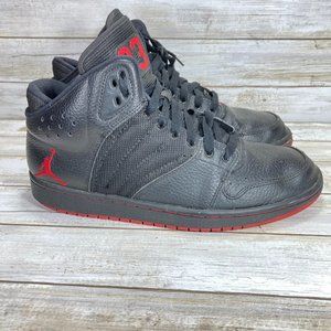 Nike Air Jordan 1 Flight 4 Premium Black Red Mens Size 9.5